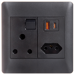 LESCO APOLLO PLUG (SINGLE+EURO+USB A+C 15W)- 4X4