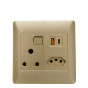 LESCO APOLLO PLUG (SINGLE+EURO+USB A+C 20W)- 4X4